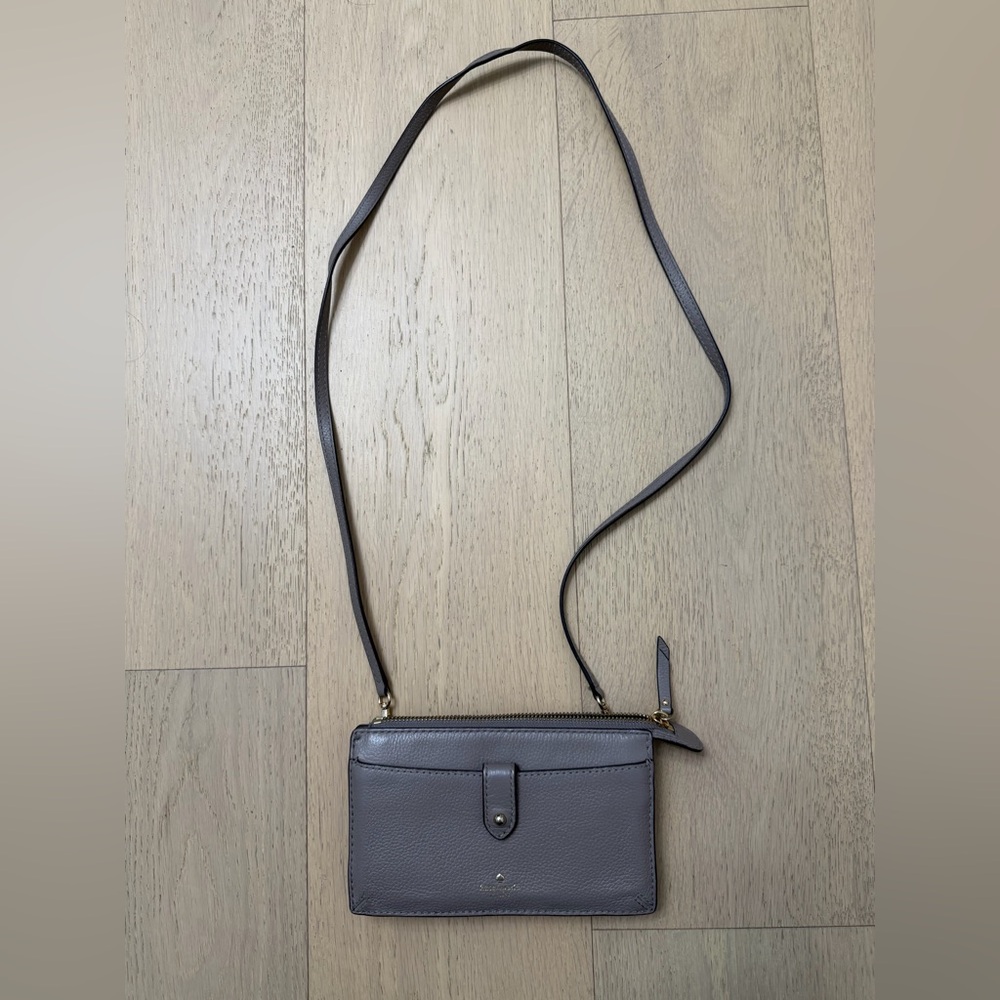 Kate Spade New York Gray Crossbody Bag